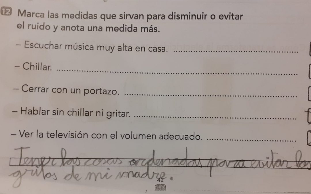 La sorprendente respuesta de un niño de ocho años en un ejercicio de Ciencias Naturales